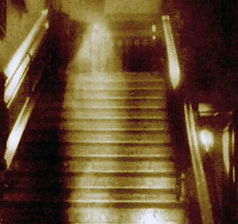 Famous "Brown Lady" Ghost Photo